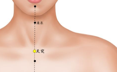 中医教你常按“天突”能治疗感冒咳嗽(图9)