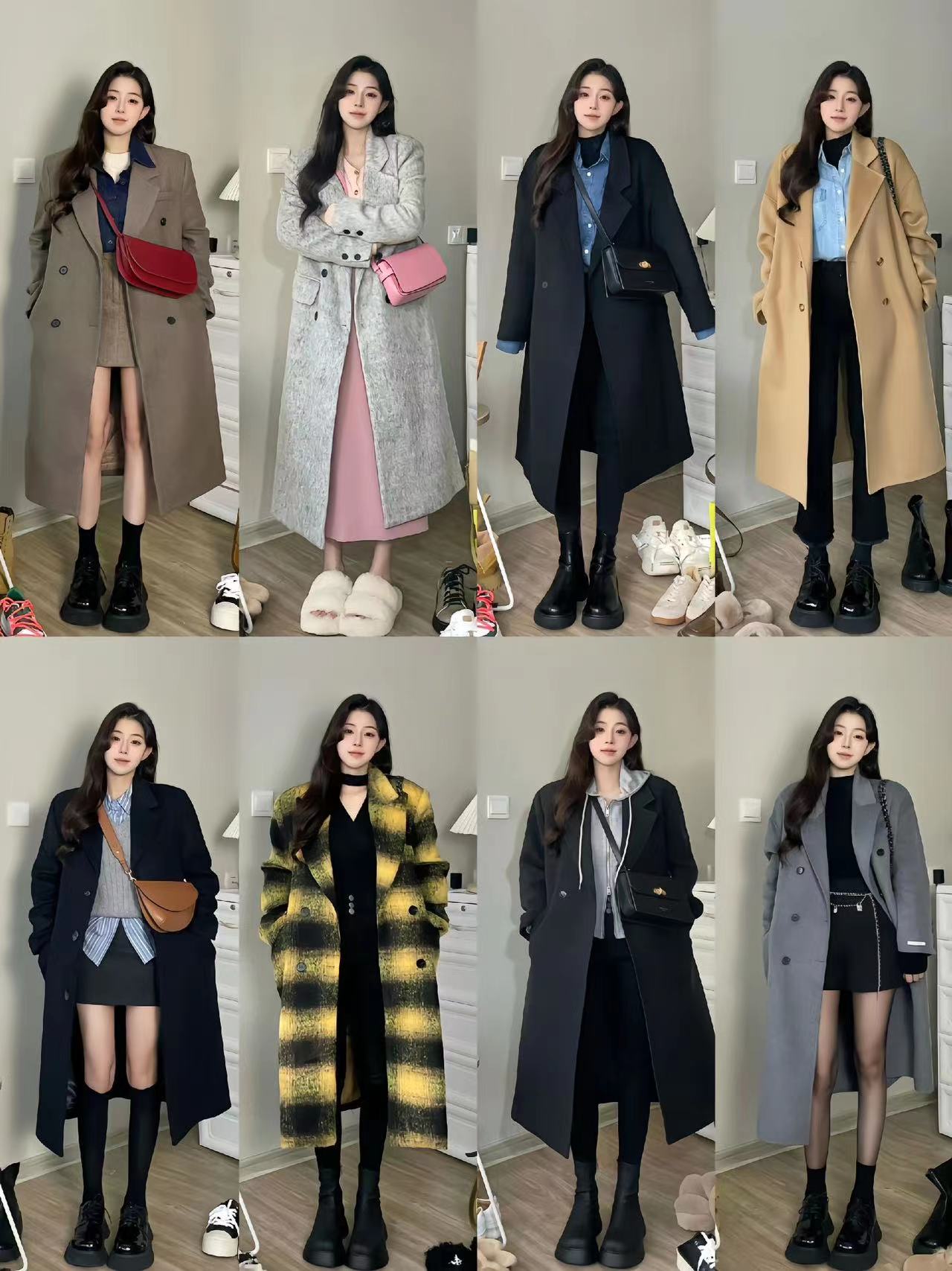 冬季穿大衣的16种搭配方案